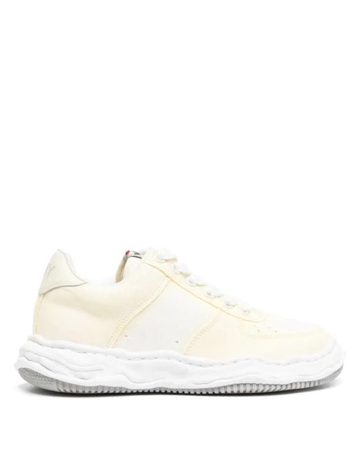 Maison Mihara Yasuhiro White Wayne Original Sole Chunky Sneakers