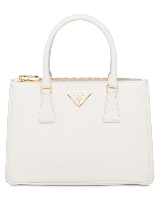Prada Galleria Bag in White | Lyst Canada