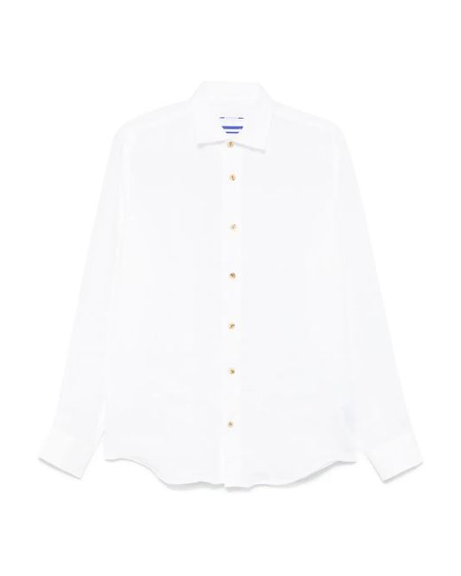 Jacob Cohen White Camicia Regular for men