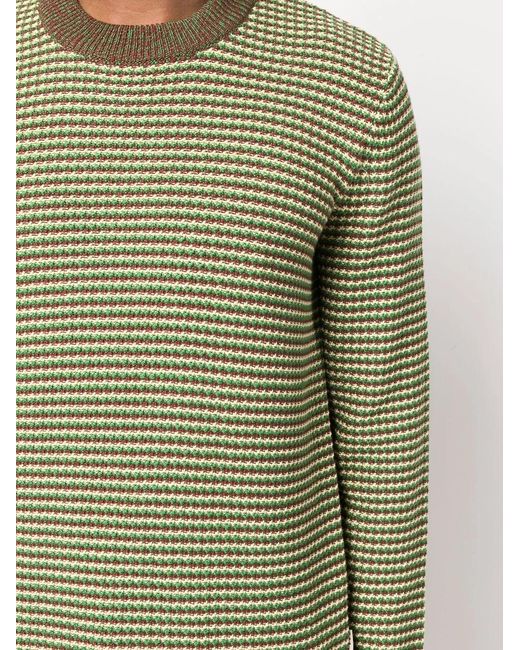 Pull Rayé En Maille Marni pour homme en coloris Green