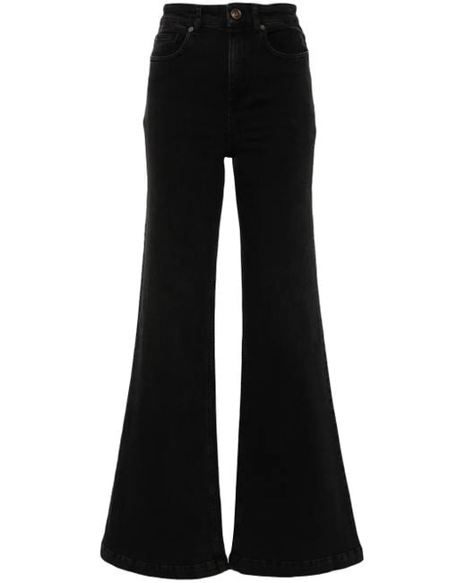 Twinset Flared Jeans in het Black