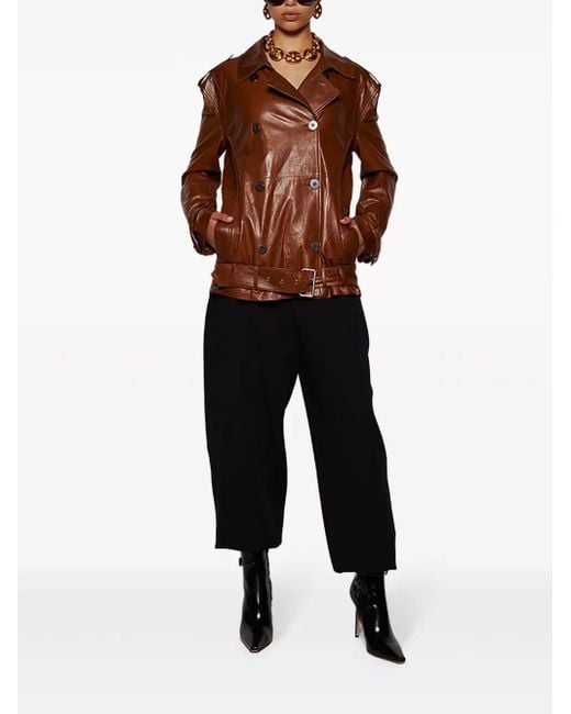 Gianvito Rossi Tokio 95mm レザーアンクルブーツ Black