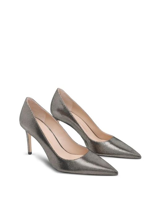 Stuart Weitzman White Stuart Power Pumps