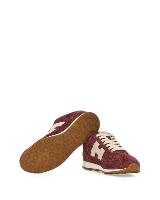 Hogan Purple Sneakers Athletic