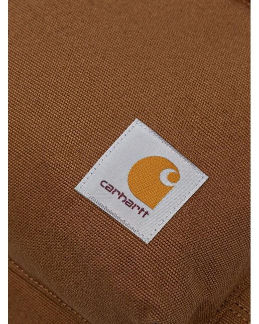 Carhartt Brown Zip Pocket Backpack