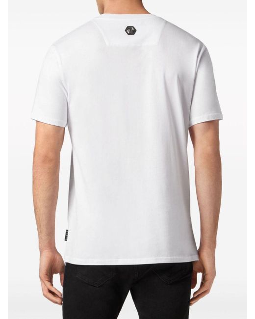 T-shirt Tutti Frutti Philipp Plein pour homme en coloris White