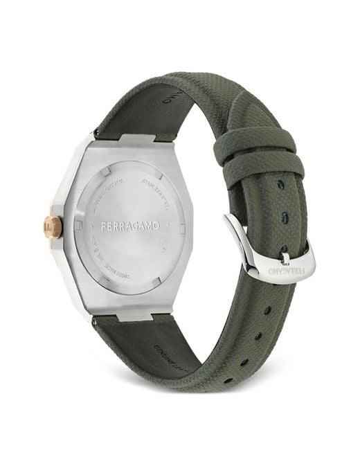 Ferragamo Green Versilia 40Mm Watch for men