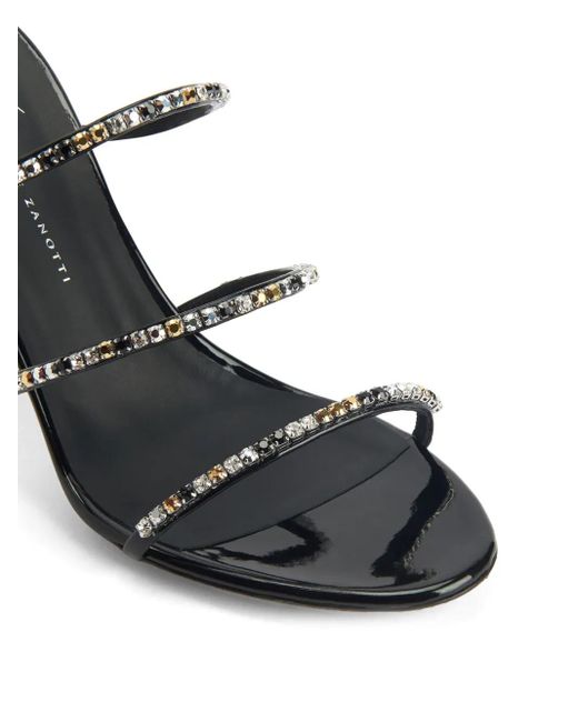 Giuseppe Zanotti Black Sandals