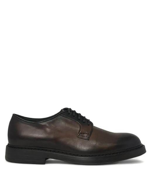 Derby Stringate di Doucal's in Black da Uomo