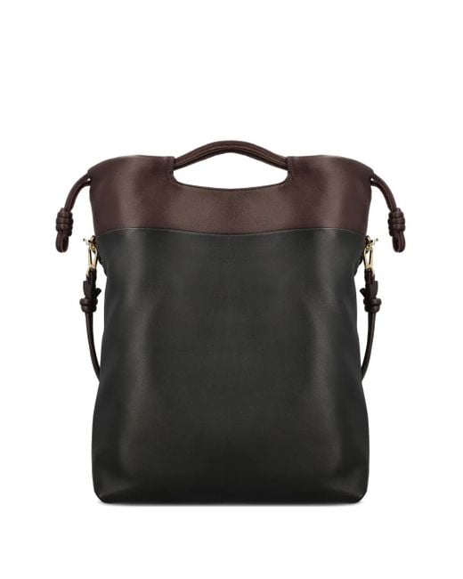 Loewe Black Chain-Detail Leather Shoulder Bag