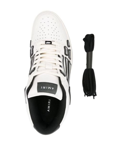 Amiri Skel Top Sneakers mit Schnürung in White für Herren