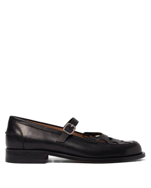 Scarosso Black Minni Loafer