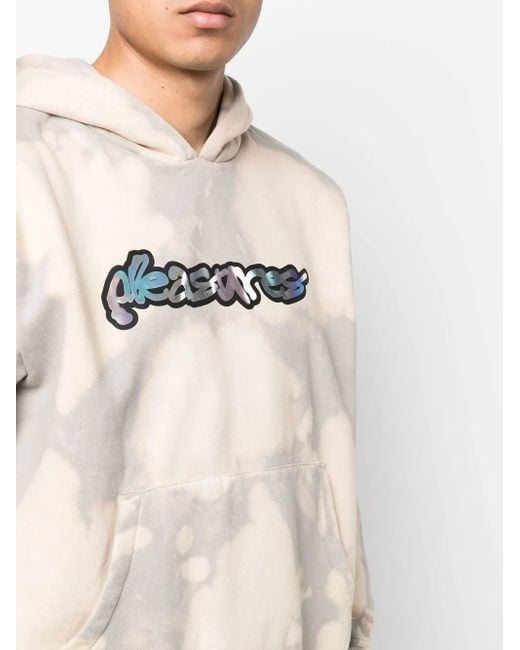 Pleasures Natural Decay Bleached-Effect Hoodie for men