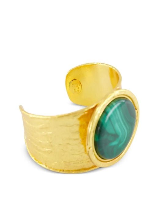Sylvia Toledano Blue Malachite Cuff Bracelet
