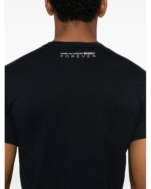 Comme des Garçons Black Crew-Neck Short-Sleeve T-Shirt for men