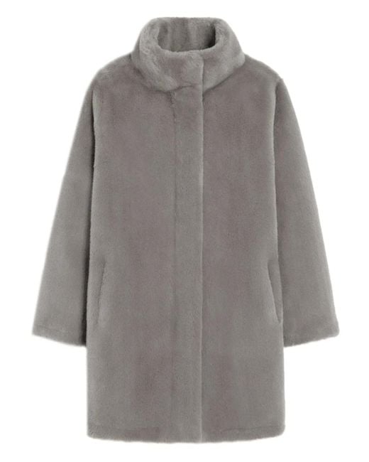 Cappotto Blair Con Collo A Imbuto di Apparis in Gray