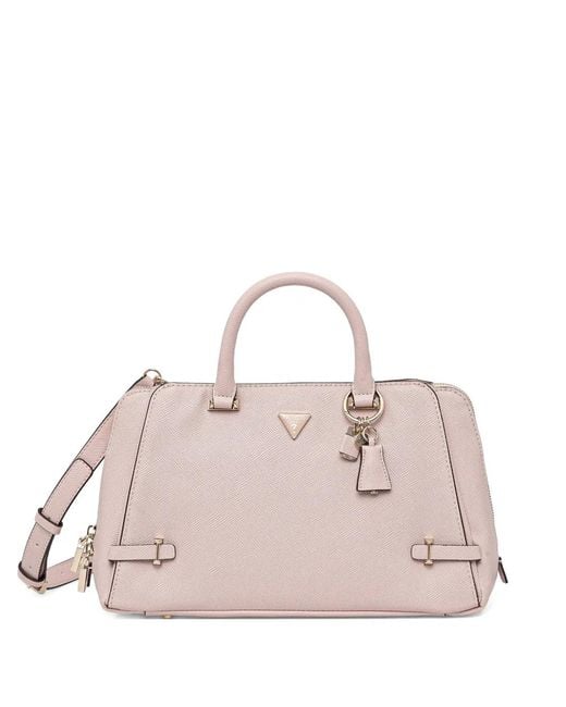Guess Pink Sac À Bandoulière À Breloque