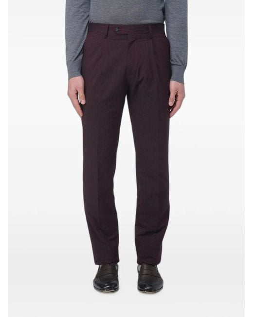 Antonio Marras Blue Straight-Leg Tailored Trousers for men