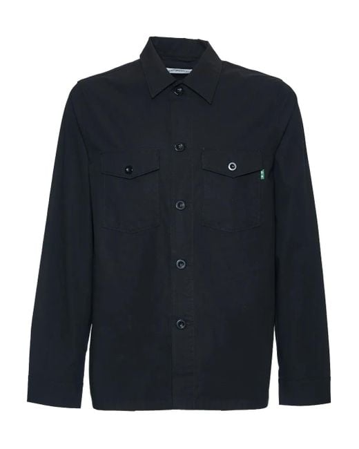 メンズ Department 5 Broz フラットポケット シャツ Blue