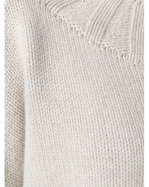 The Row White 'Meme' Pullover
