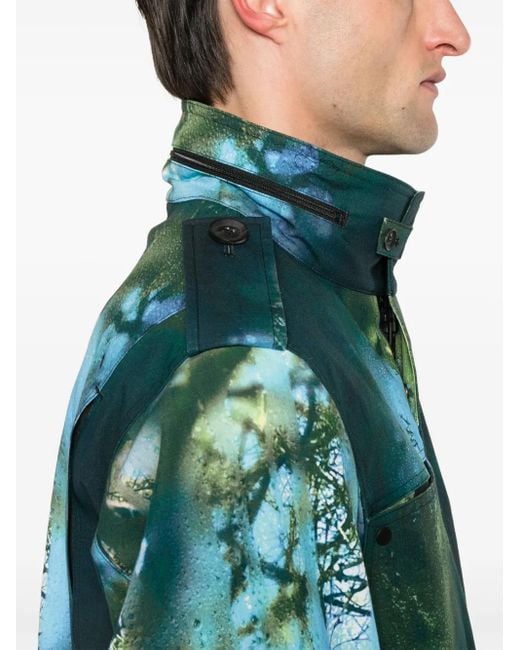 Y-3 Green Aop Jacket for men