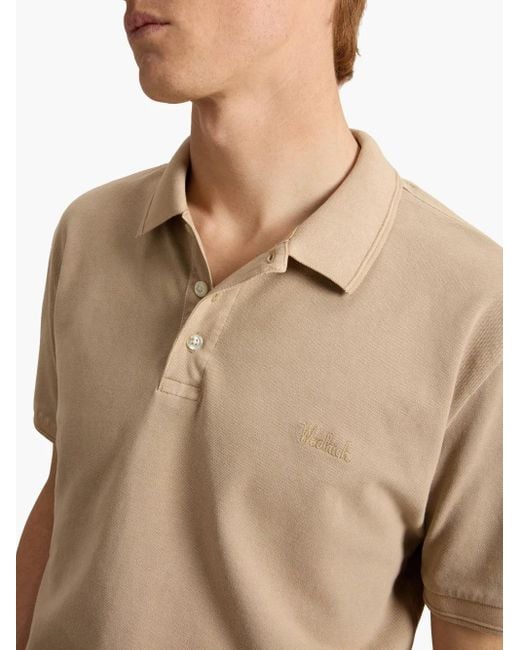 Woolrich Natural Mackinack Polo Shirt for men