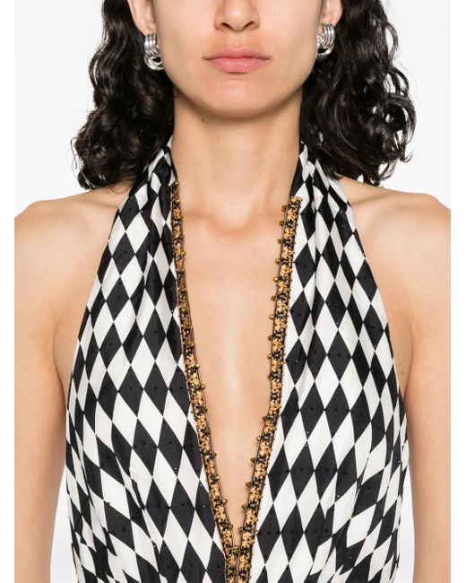 Camilla White Monarchy Mania Maxi Dress