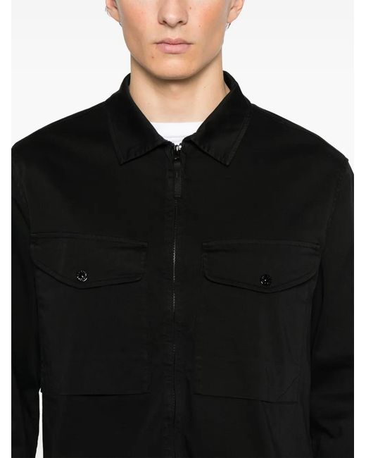 Stone Island Black Jacket for men