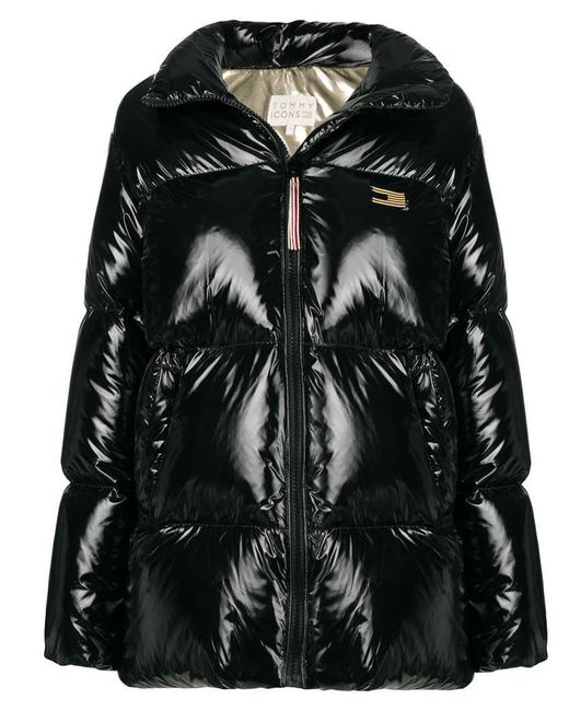 Tommy Hilfiger Black Tommy Icons Puffer Jacket