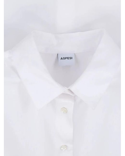 Aspesi White Buttoned Shirt