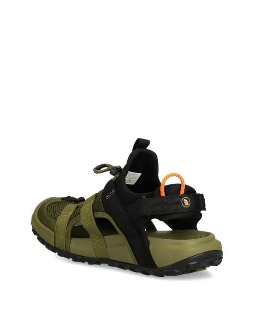 The North Face Green Explore Camp Mesh Strap Sandals for men