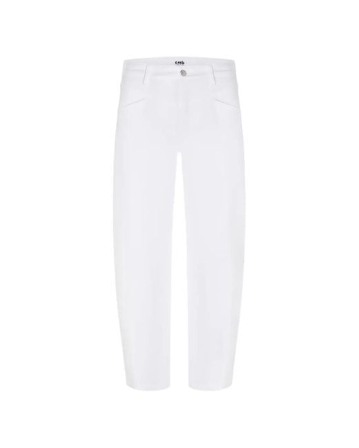 Cambio White Elin Jeans