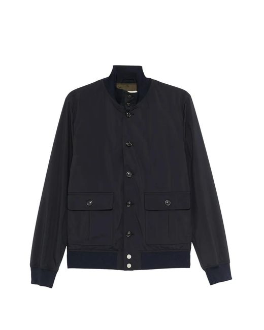 Valstar Blue Ino Button Flap-Pocket Jacket for men