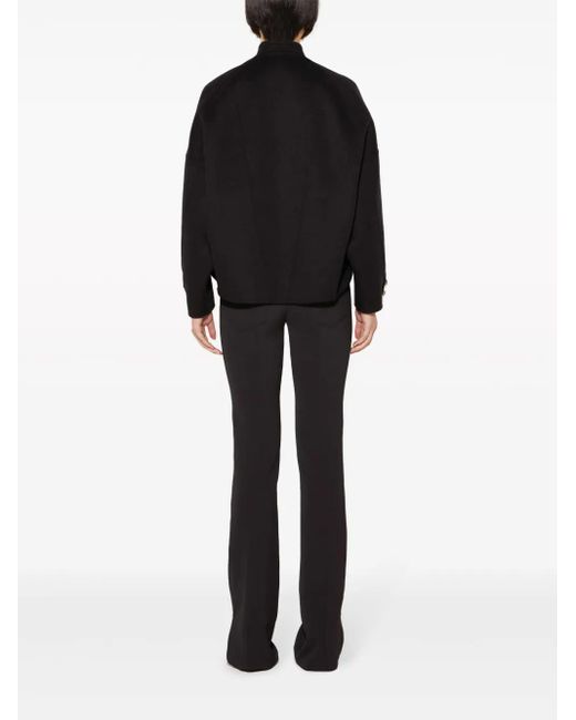Veste En Laine À Volants Emilio Pucci en coloris Black