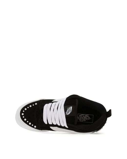 Vans White Knu Skool Sneakers