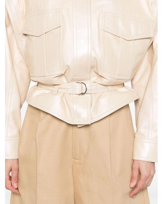 IRO Natural Leather Biker Jacket