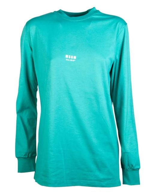 MSGM Blue Love! T-Shirt