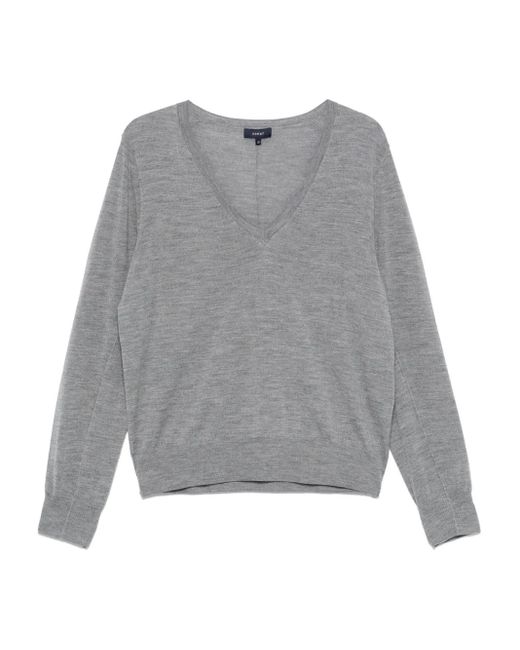 Jersey de lana merino Soeur de color Gray