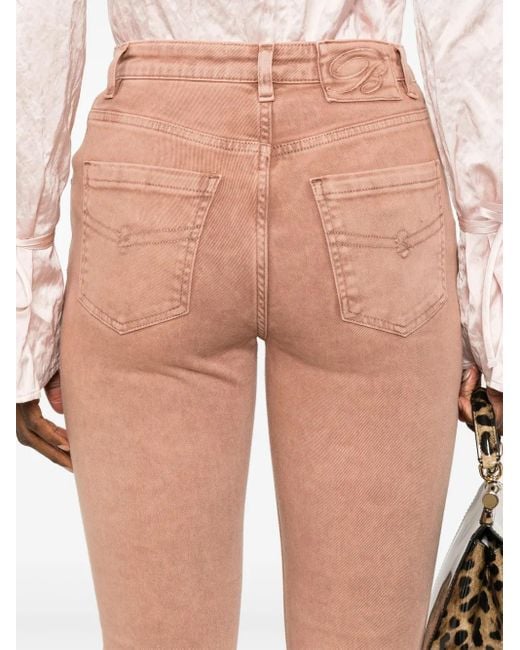 Blumarine Brown Five-Pocket Jeans