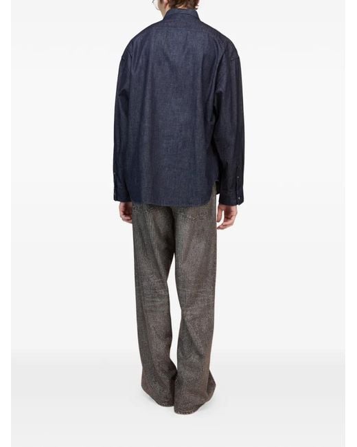 Acne Gray Jean À Effet Délavé