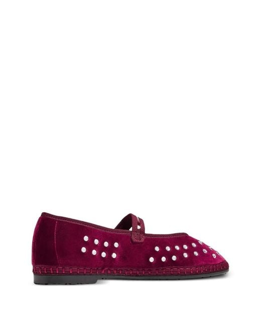 Flabelus Purple Mae Ballet Flats
