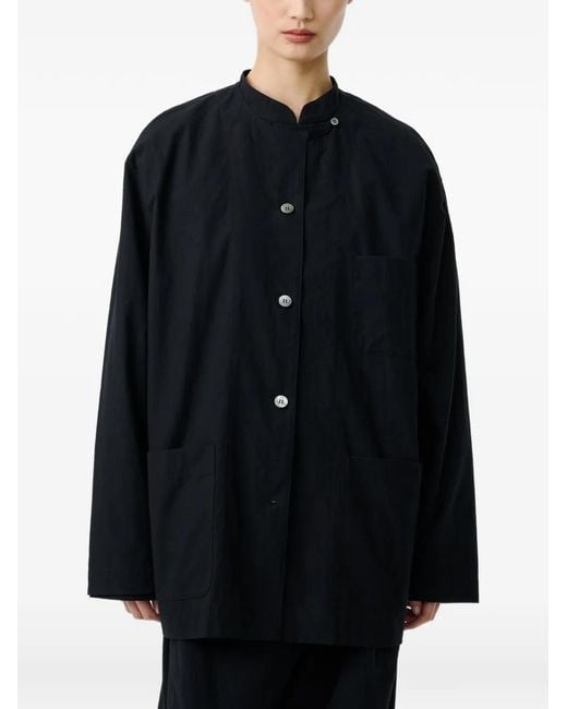 Studio Nicholson Black Hadar Button Patch Pocket Jacket