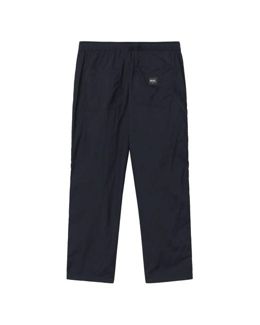 Chocoolate Blue Logo-Patch Track Pants for men
