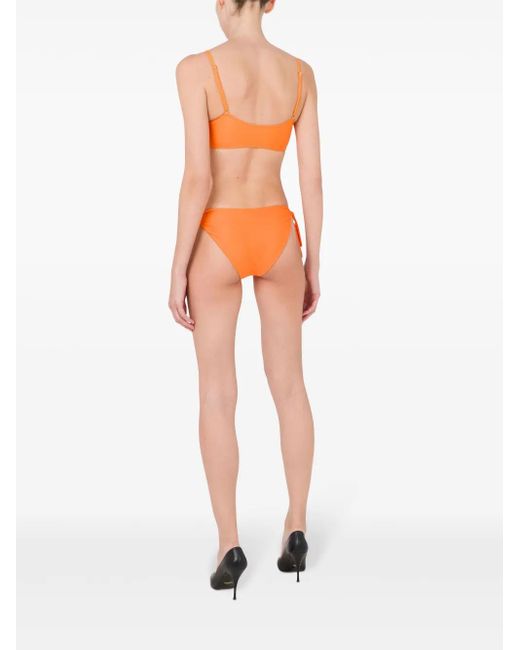 Moschino ビキニトップ Orange