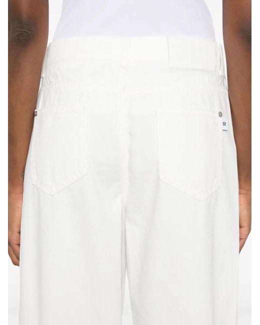 Ermanno Scervino White Logo-patch Jeans