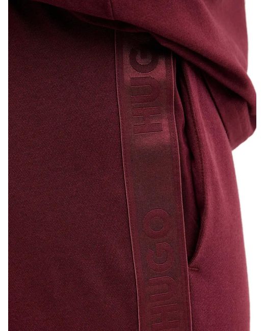 HUGO Red Logo-Detail Trousers for men