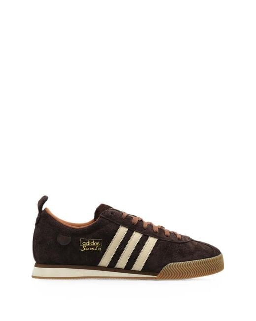 Adidas Black Samba 62 Super Low-Top Sneakers
