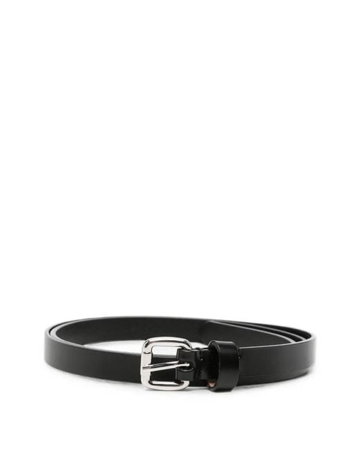 P.A.R.O.S.H. White Leather Belt