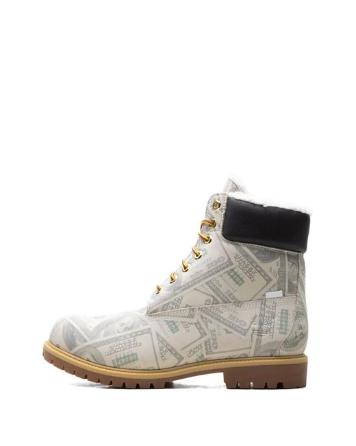 Timberland White X Mm6 Maison Margiela 6" Premium Waterproof Boots for men