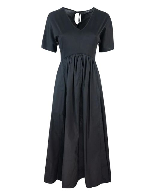 Weekend by Maxmara Black Bronzo Maxi Dress